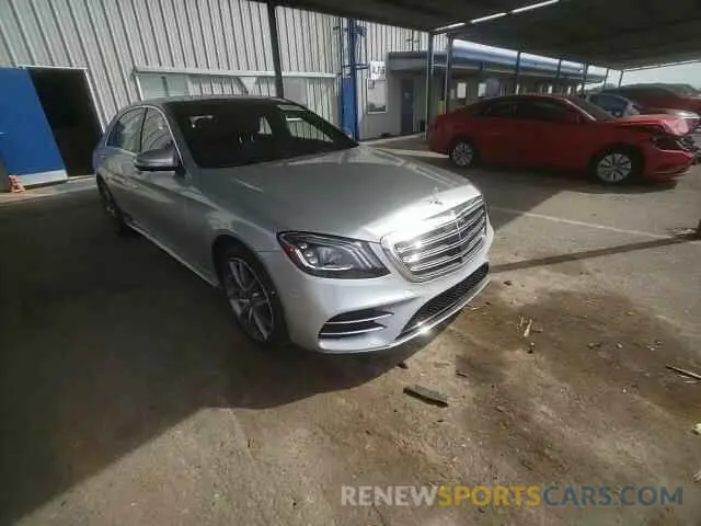10 fotografías del automóvil dañado WDDUG8DB0LA519190 MERCEDES-BENZ S-CLASS 2020