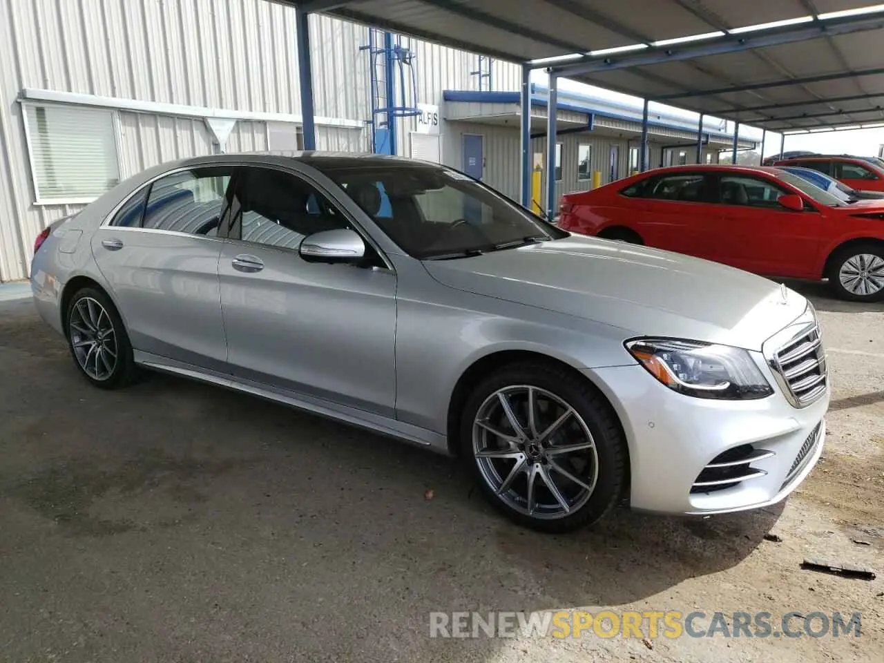 4 fotografías del automóvil dañado WDDUG8DB0LA519190 MERCEDES-BENZ S-CLASS 2020