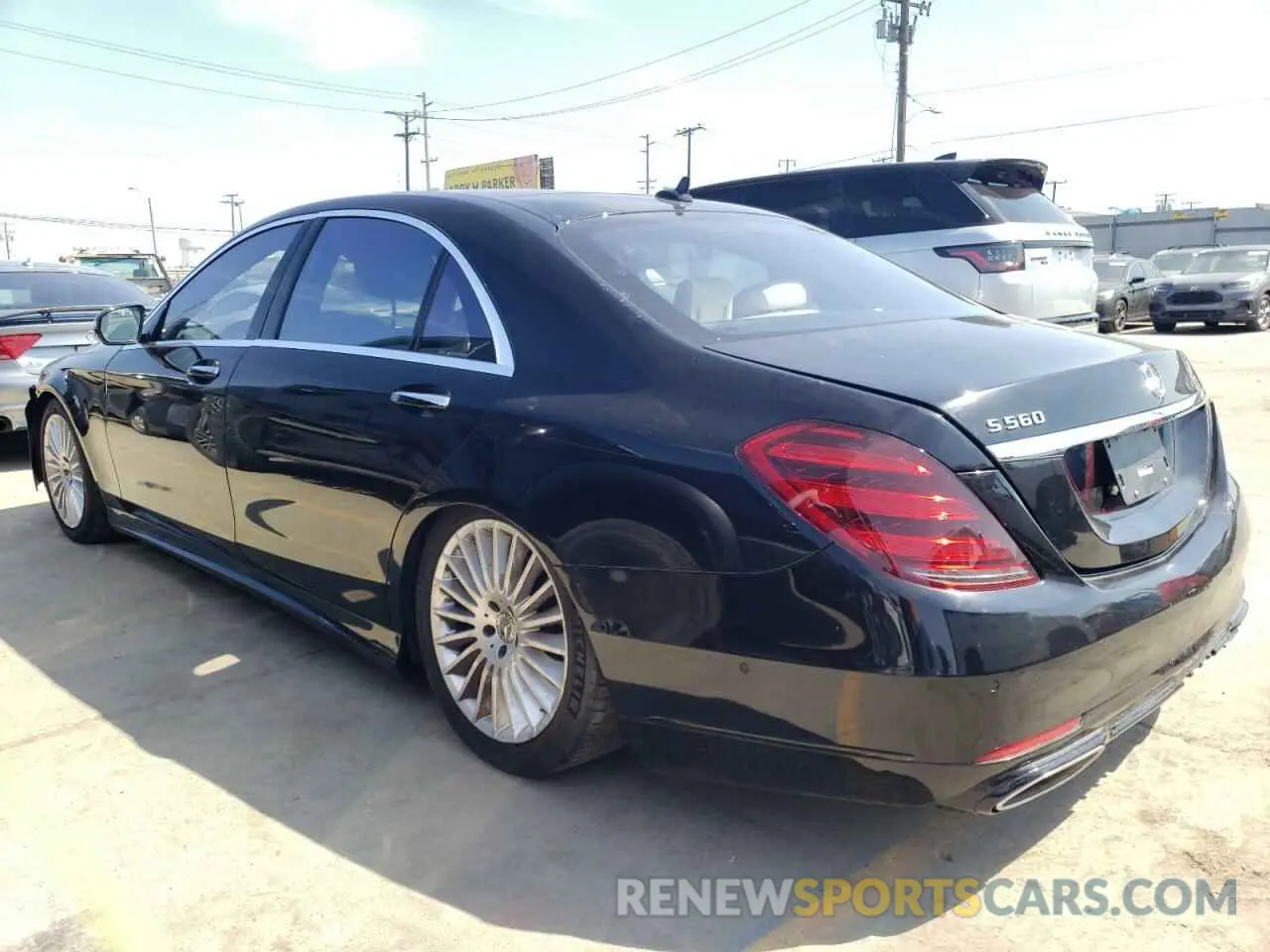 2 fotografías del automóvil dañado WDDUG8DB2LA516338 MERCEDES-BENZ S-CLASS 2020