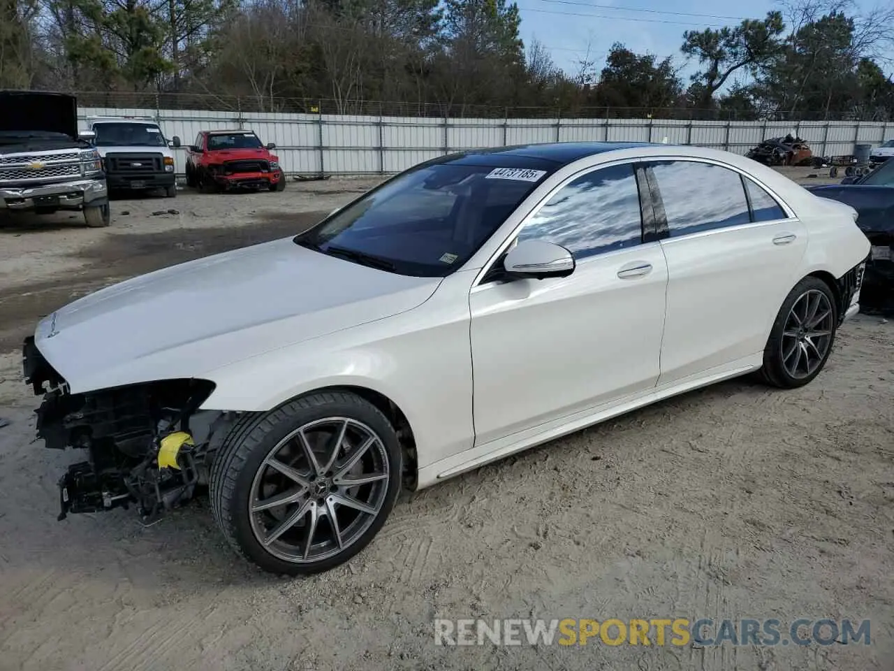 1 fotografías del automóvil dañado WDDUG8DB3LA524349 MERCEDES-BENZ S-CLASS 2020
