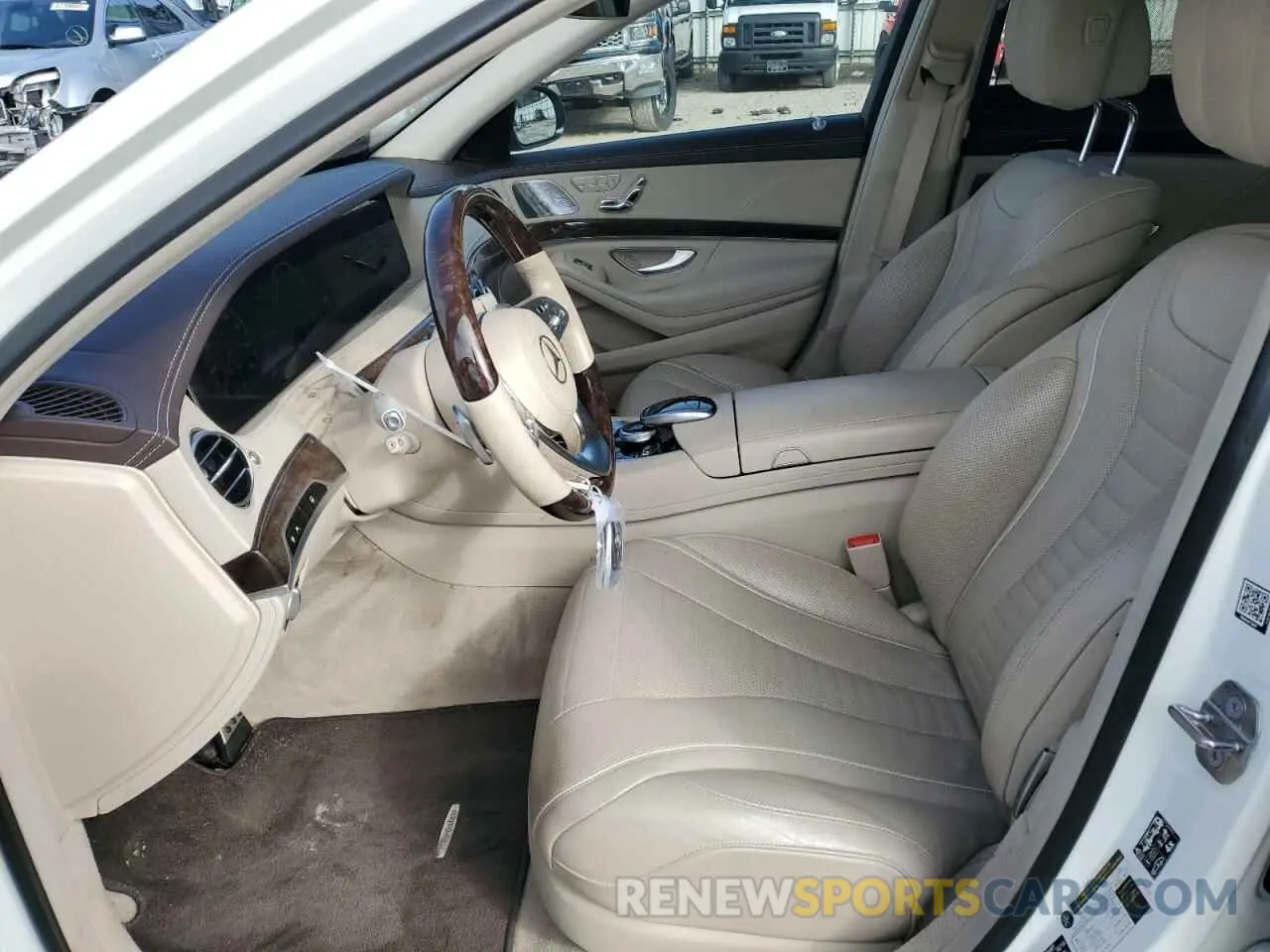 7 fotografías del automóvil dañado WDDUG8DB3LA524349 MERCEDES-BENZ S-CLASS 2020