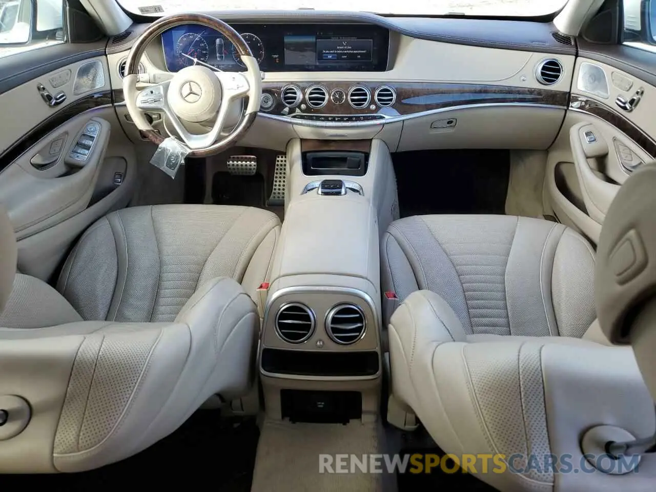 8 fotografías del automóvil dañado WDDUG8DB3LA524349 MERCEDES-BENZ S-CLASS 2020