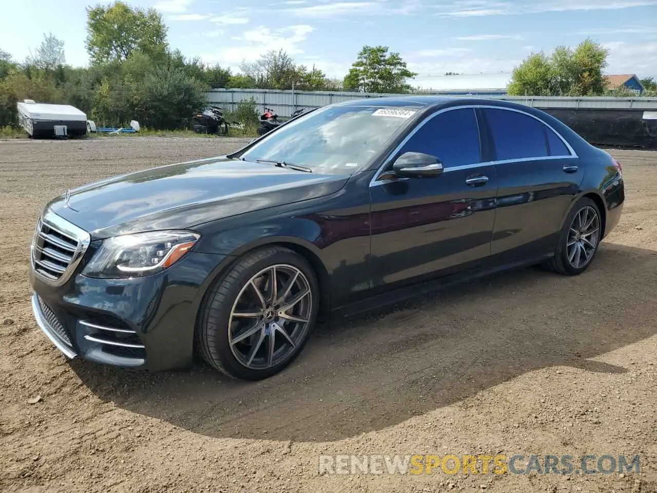1 fotografías del automóvil dañado WDDUG8DB7LA501611 MERCEDES-BENZ S-CLASS 2020