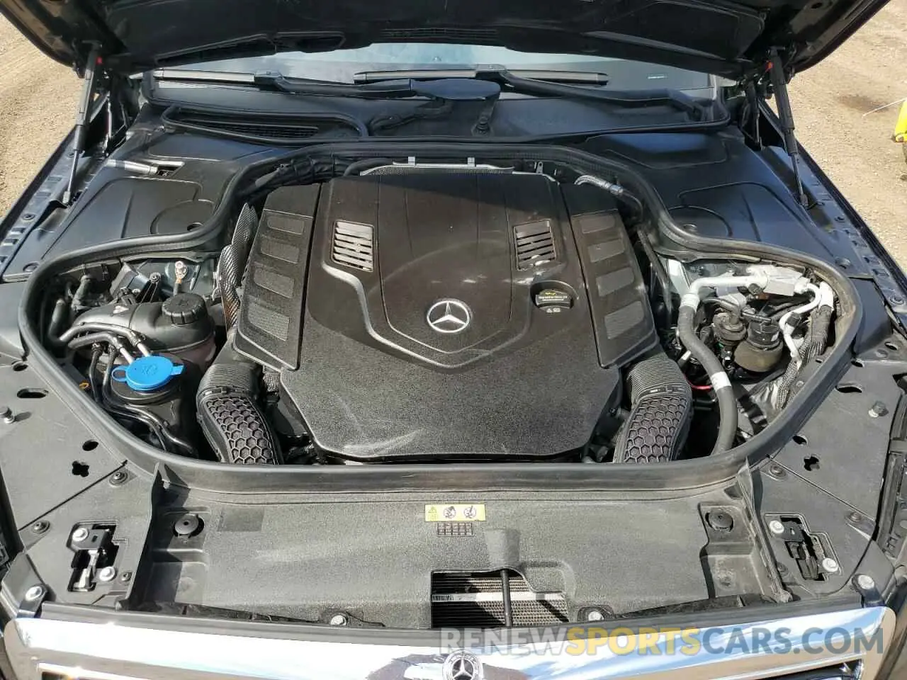 11 fotografías del automóvil dañado WDDUG8DB7LA501611 MERCEDES-BENZ S-CLASS 2020
