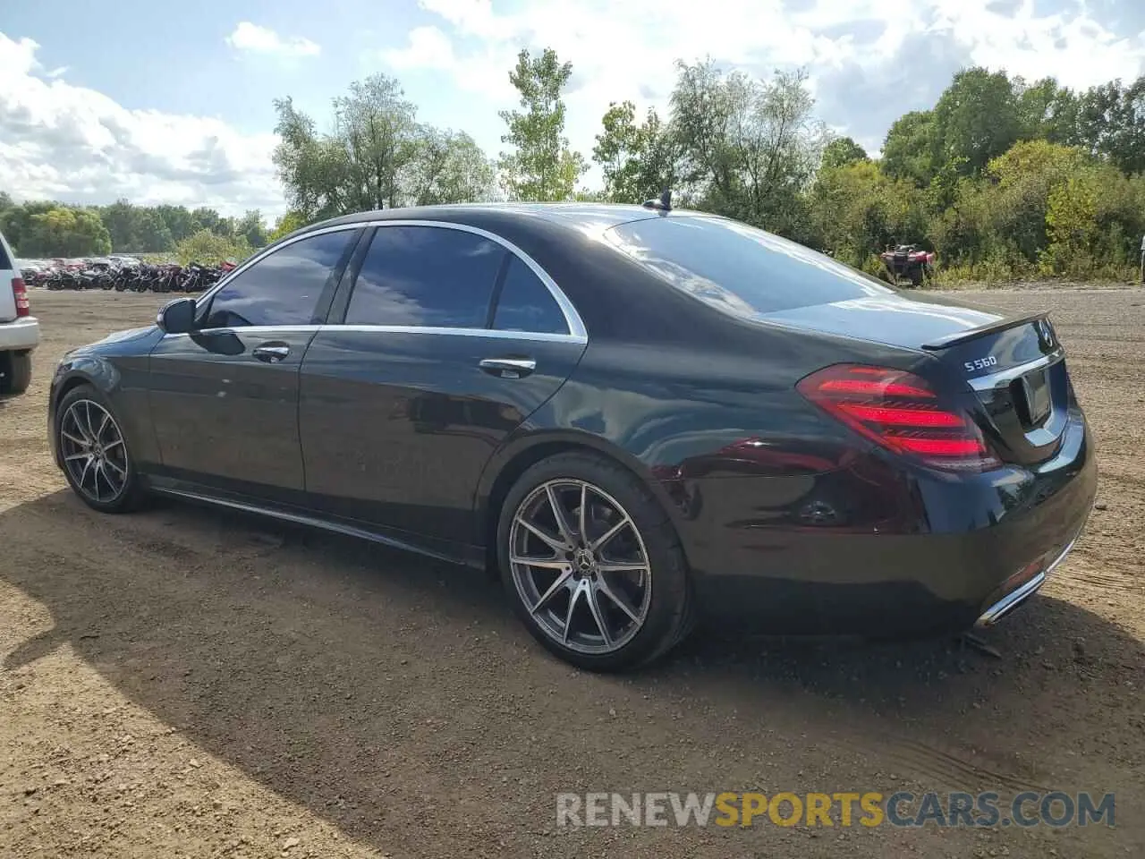 2 fotografías del automóvil dañado WDDUG8DB7LA501611 MERCEDES-BENZ S-CLASS 2020