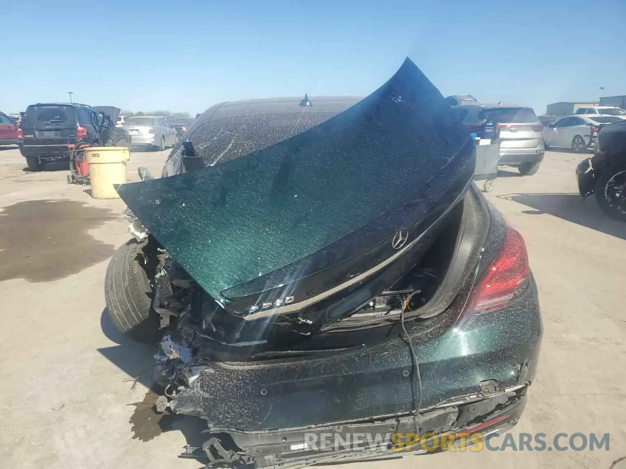 6 fotografías del automóvil dañado WDDUG8DB7LA523768 MERCEDES-BENZ S-CLASS 2020