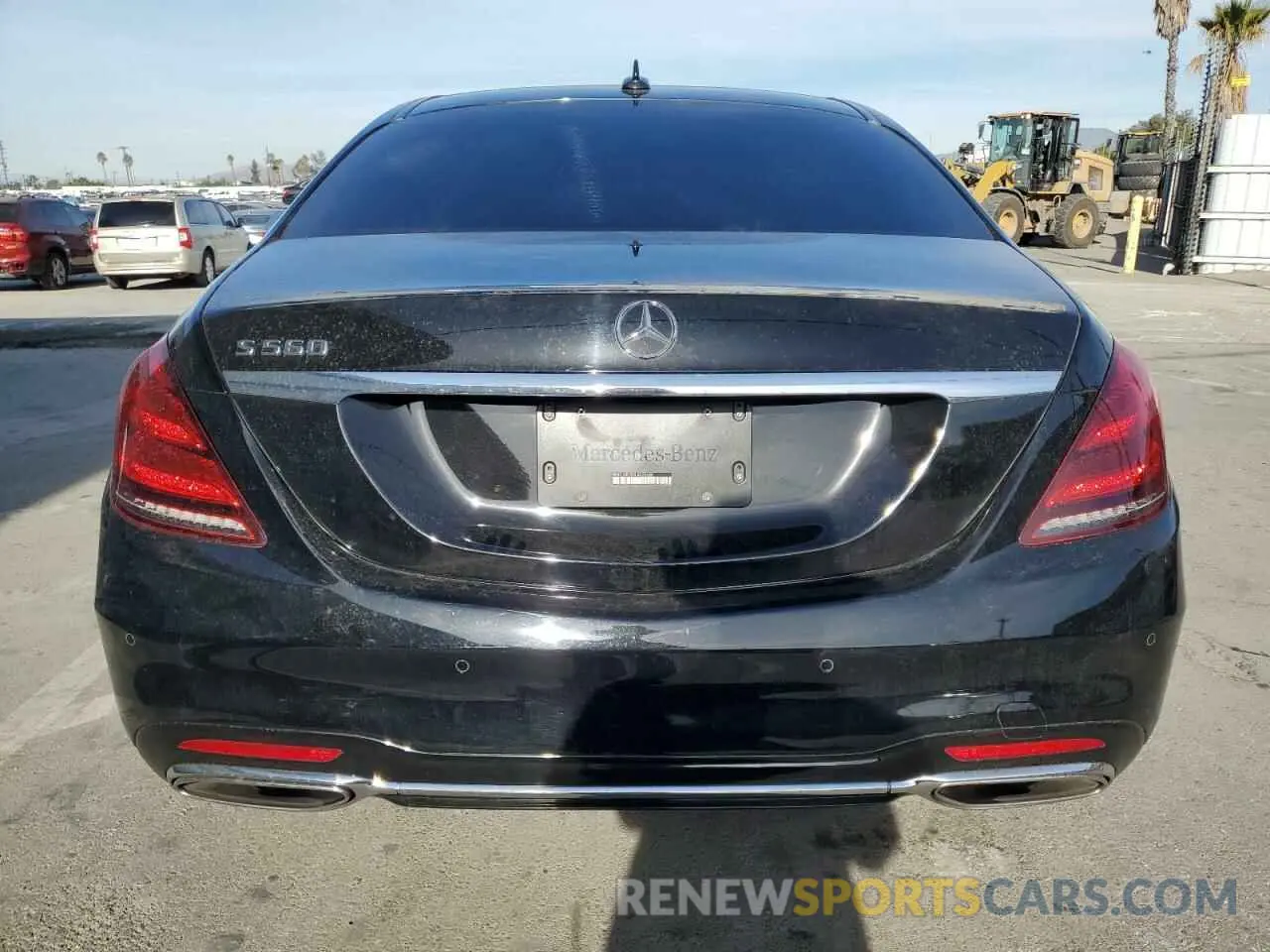 6 fotografías del automóvil dañado WDDUG8DB9LA525635 MERCEDES-BENZ S-CLASS 2020
