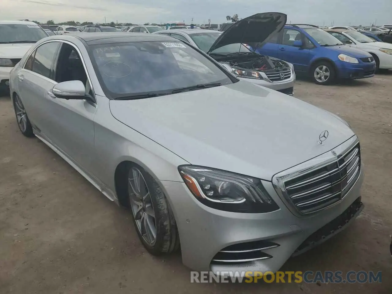 1 fotografías del automóvil dañado WDDUG8GB1LA518271 MERCEDES-BENZ S-CLASS 2020