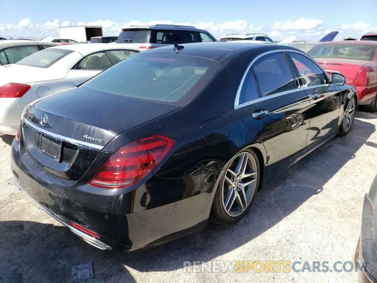 4 fotografías del automóvil dañado WDDUG8GB3LA525366 MERCEDES-BENZ S-CLASS 2020