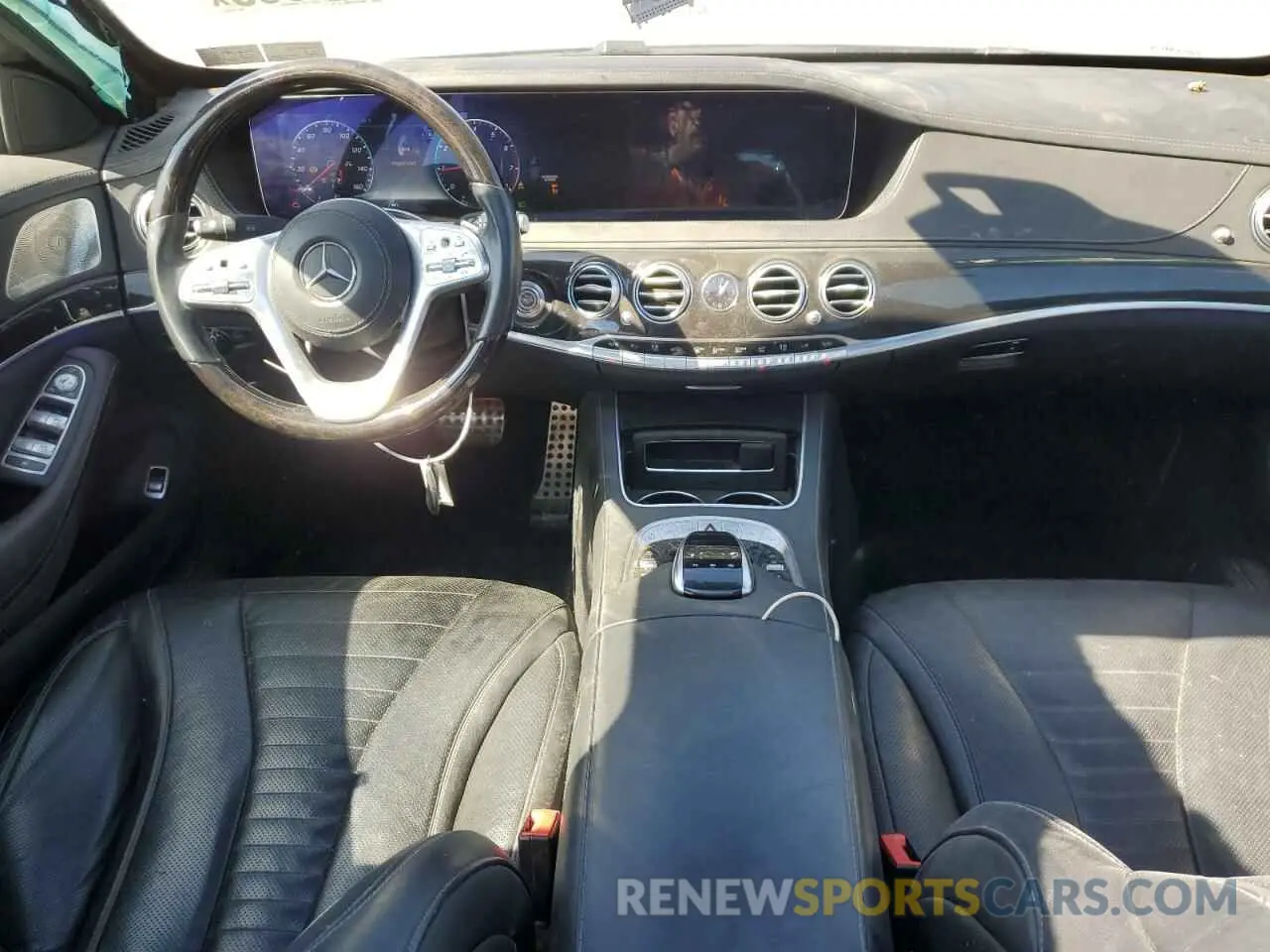 8 fotografías del automóvil dañado WDDUG8GB8LA502374 MERCEDES-BENZ S-CLASS 2020