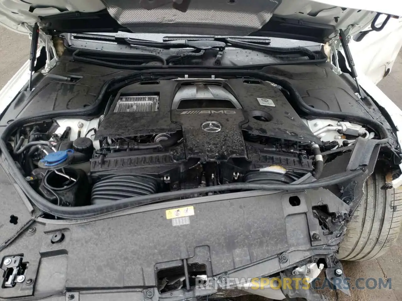 11 fotografías del automóvil dañado WDDXJ8JB2LA041003 MERCEDES-BENZ S-CLASS 2020