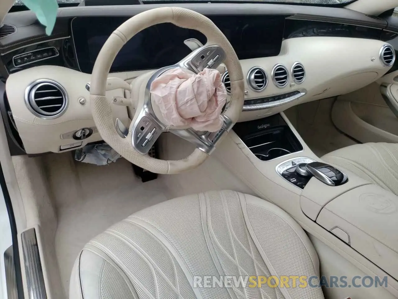 8 fotografías del automóvil dañado WDDXJ8JB2LA041003 MERCEDES-BENZ S-CLASS 2020