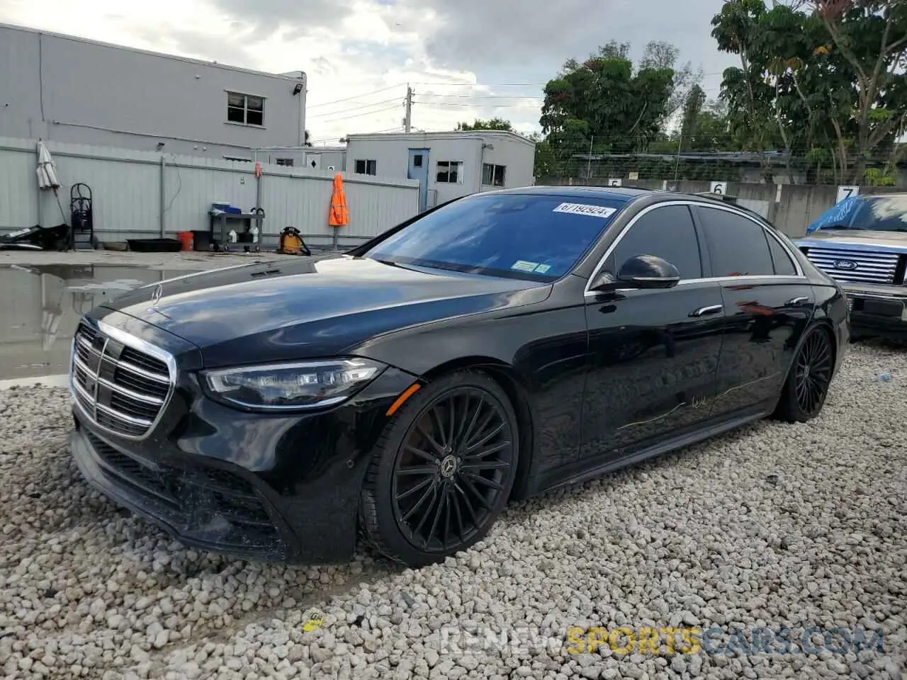 1 fotografías del automóvil dañado W1K6G7GB2MA044724 MERCEDES-BENZ S-CLASS 2021