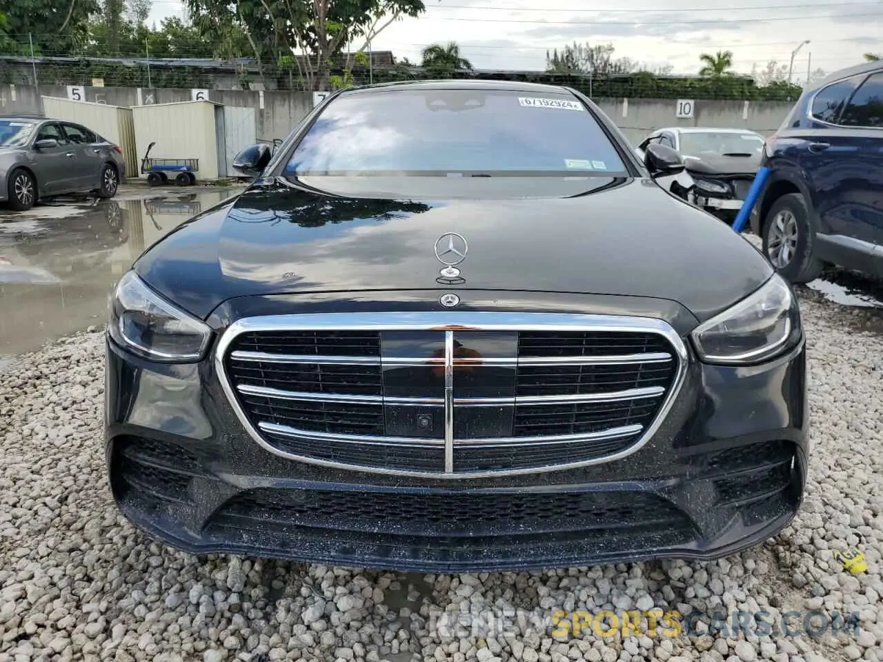 5 fotografías del automóvil dañado W1K6G7GB2MA044724 MERCEDES-BENZ S-CLASS 2021