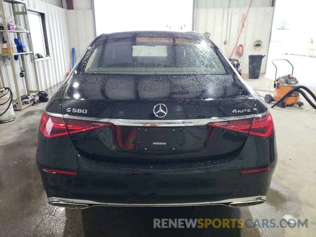 6 fotografías del automóvil dañado W1K6G7GB2MA045758 MERCEDES-BENZ S-CLASS 2021