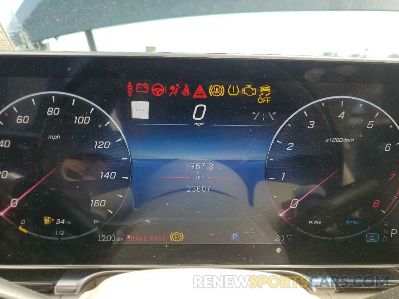 9 fotografías del automóvil dañado W1K6G7GB2MA045758 MERCEDES-BENZ S-CLASS 2021