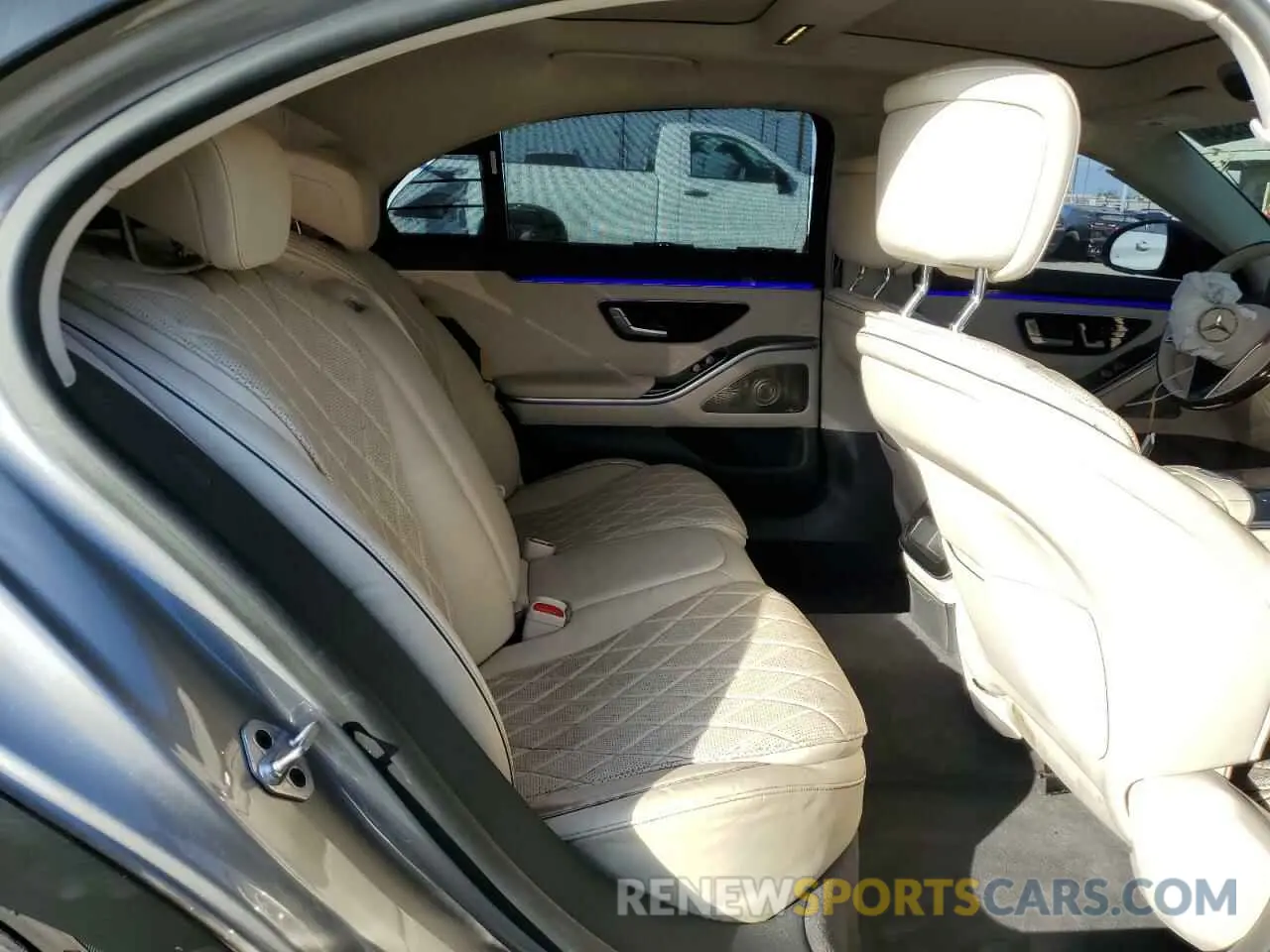 10 fotografías del automóvil dañado W1K6G7GB3MA034252 MERCEDES-BENZ S-CLASS 2021