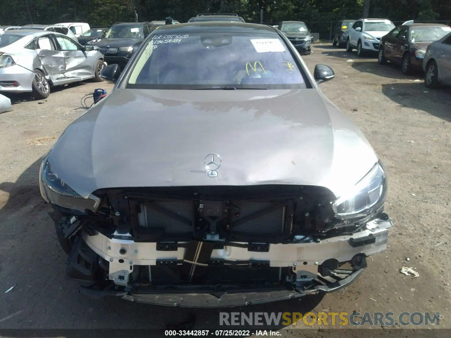 6 fotografías del automóvil dañado W1K6G7GB3MA039029 MERCEDES-BENZ S-CLASS 2021