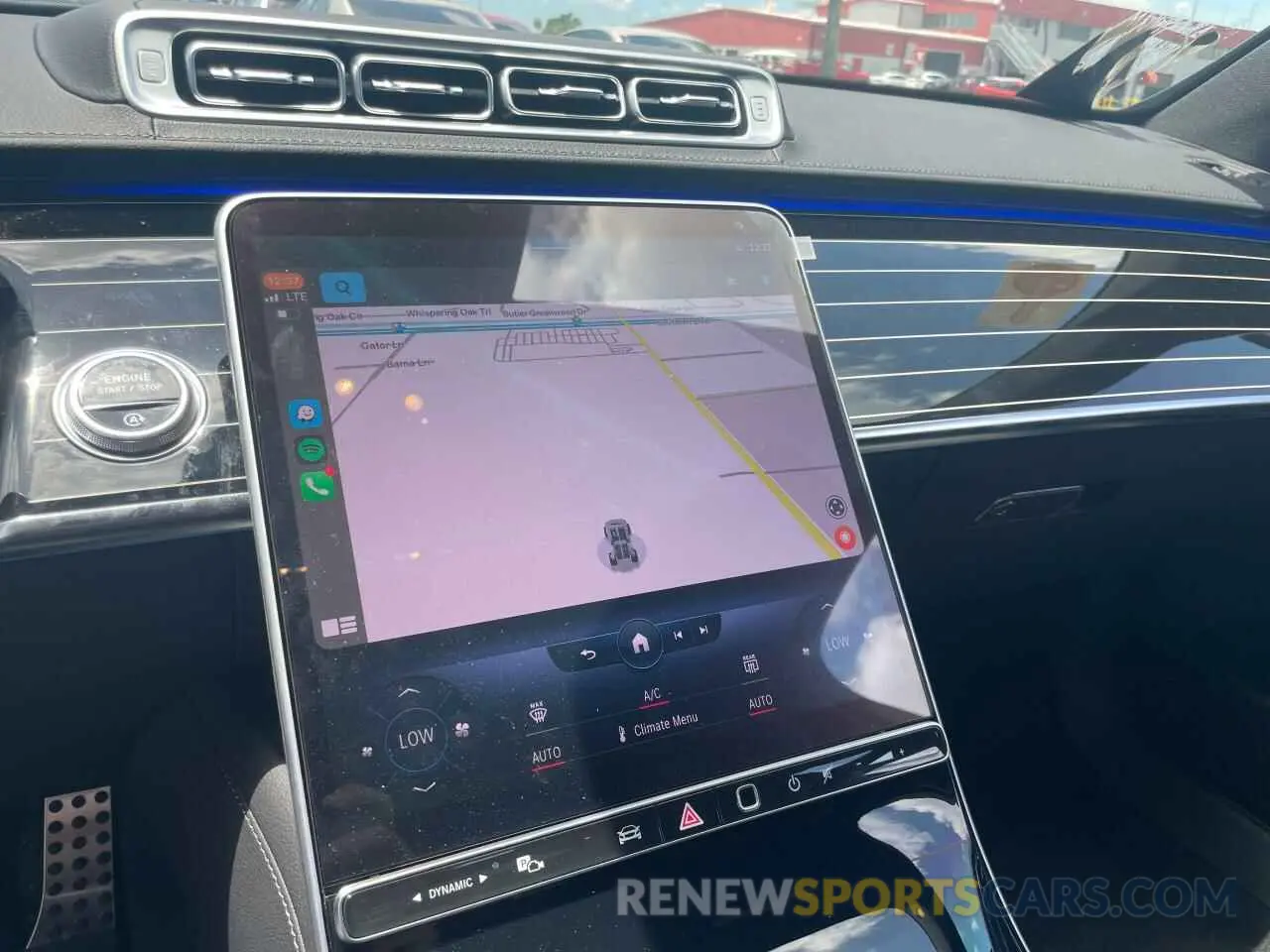 9 fotografías del automóvil dañado W1K6G7GB6MA036299 MERCEDES-BENZ S-CLASS 2021