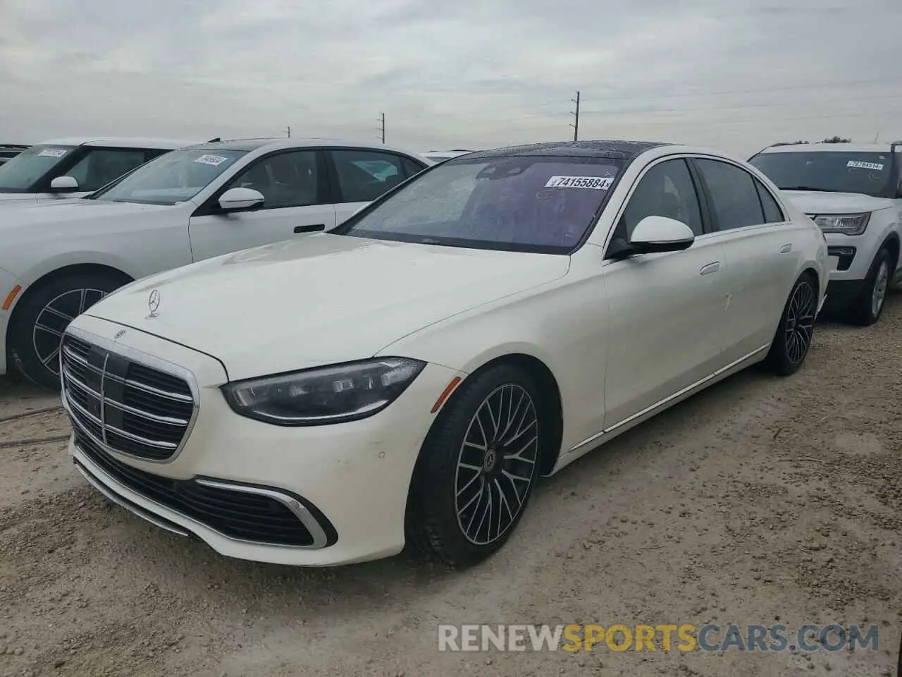 1 fotografías del automóvil dañado W1K6G7GB8MA040371 MERCEDES-BENZ S-CLASS 2021
