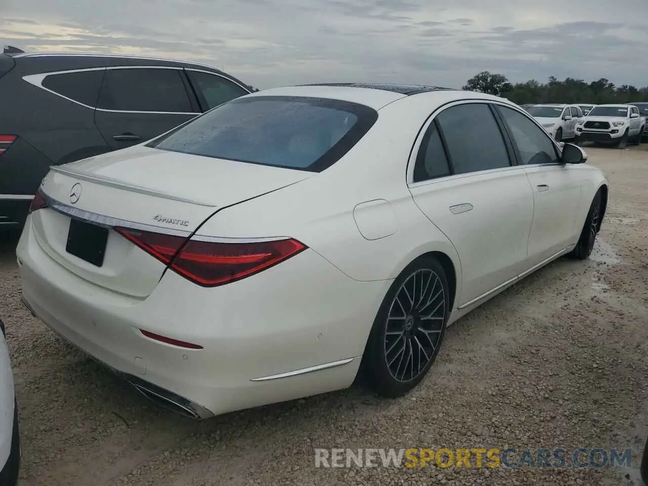 3 fotografías del automóvil dañado W1K6G7GB8MA040371 MERCEDES-BENZ S-CLASS 2021