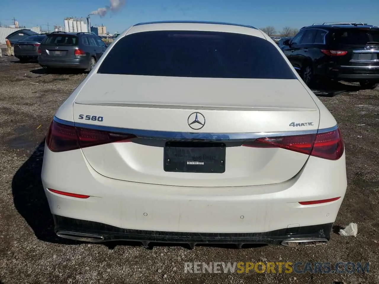 6 fotografías del automóvil dañado W1K6G7GB8MA045263 MERCEDES-BENZ S-CLASS 2021