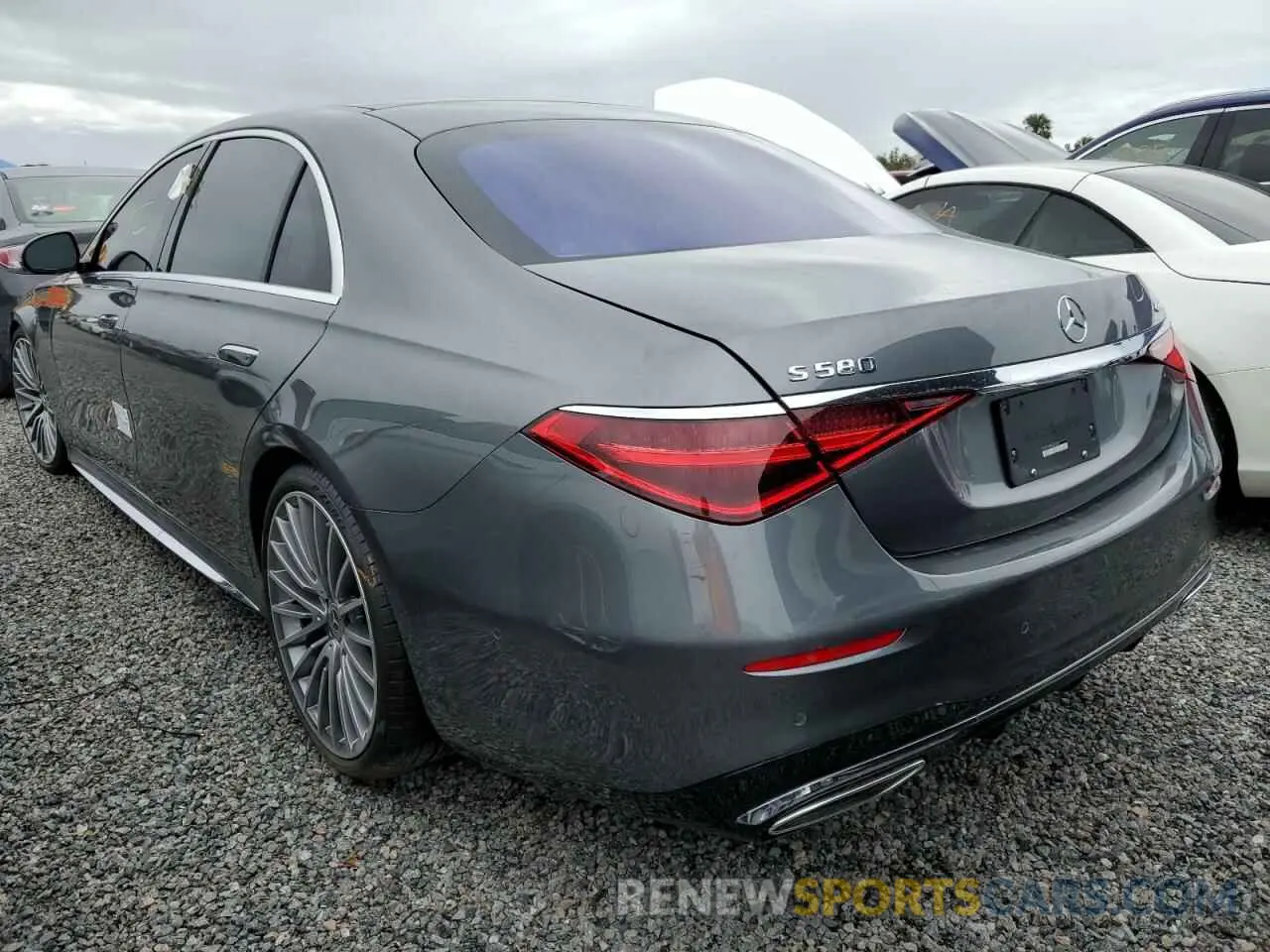 3 fotografías del automóvil dañado W1K6G7GB9MA054005 MERCEDES-BENZ S-CLASS 2021