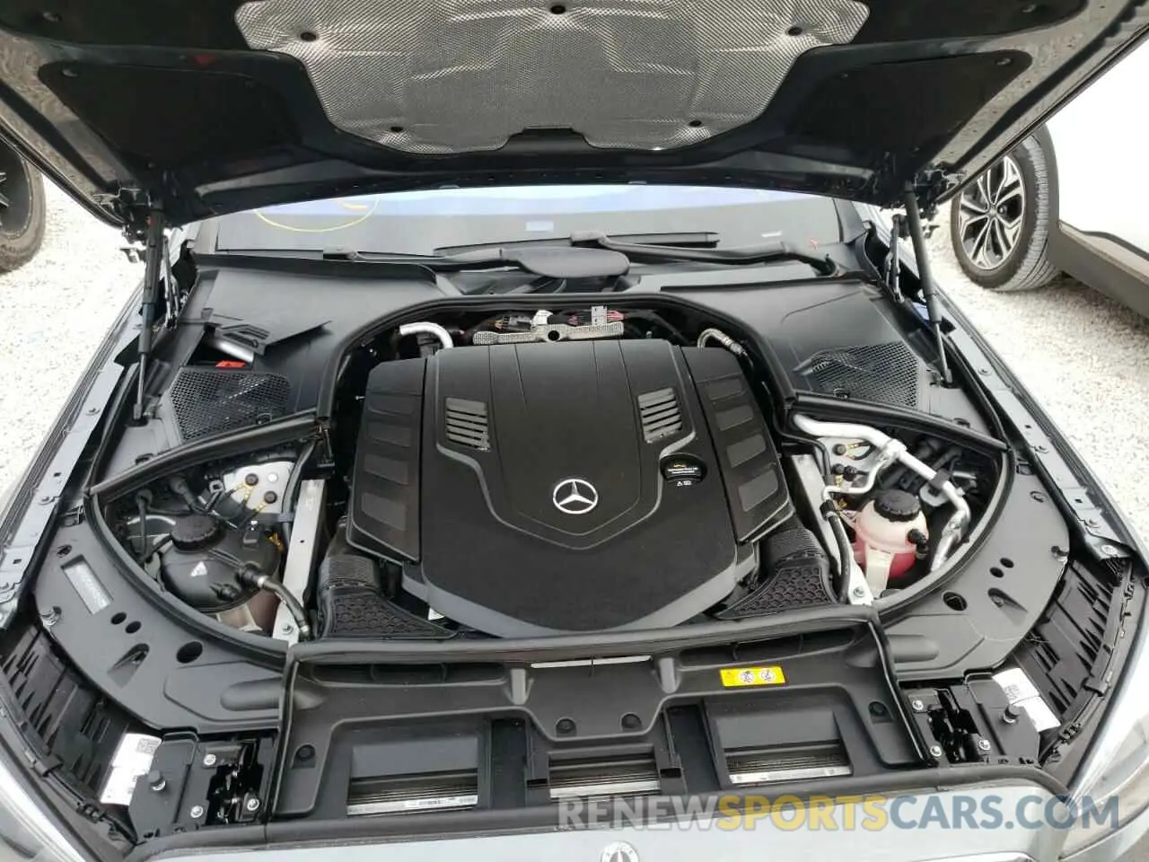 7 fotografías del automóvil dañado W1K6G7GB9MA054005 MERCEDES-BENZ S-CLASS 2021