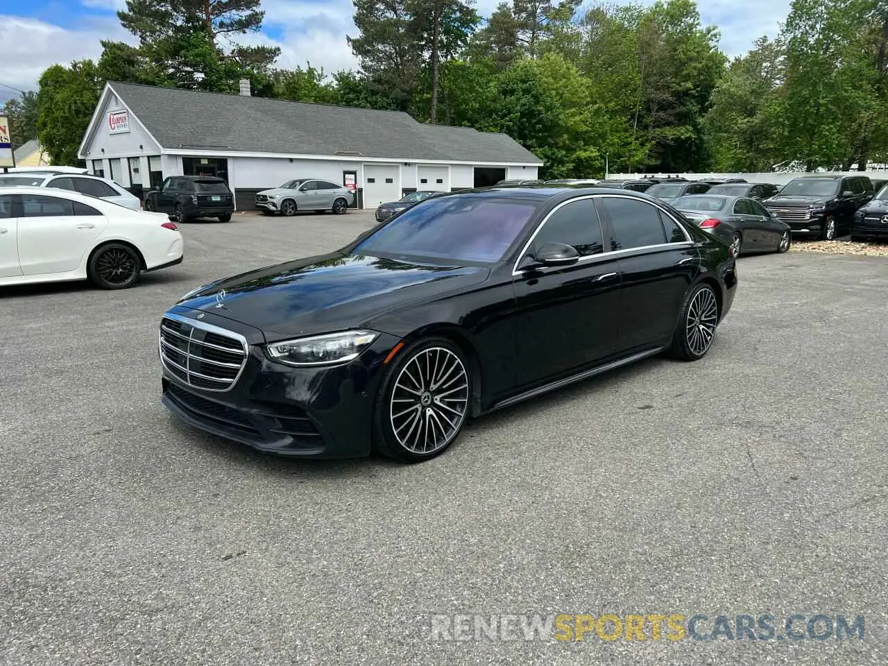 2 fotografías del automóvil dañado W1K6G7GBXMA027895 MERCEDES-BENZ S-CLASS 2021