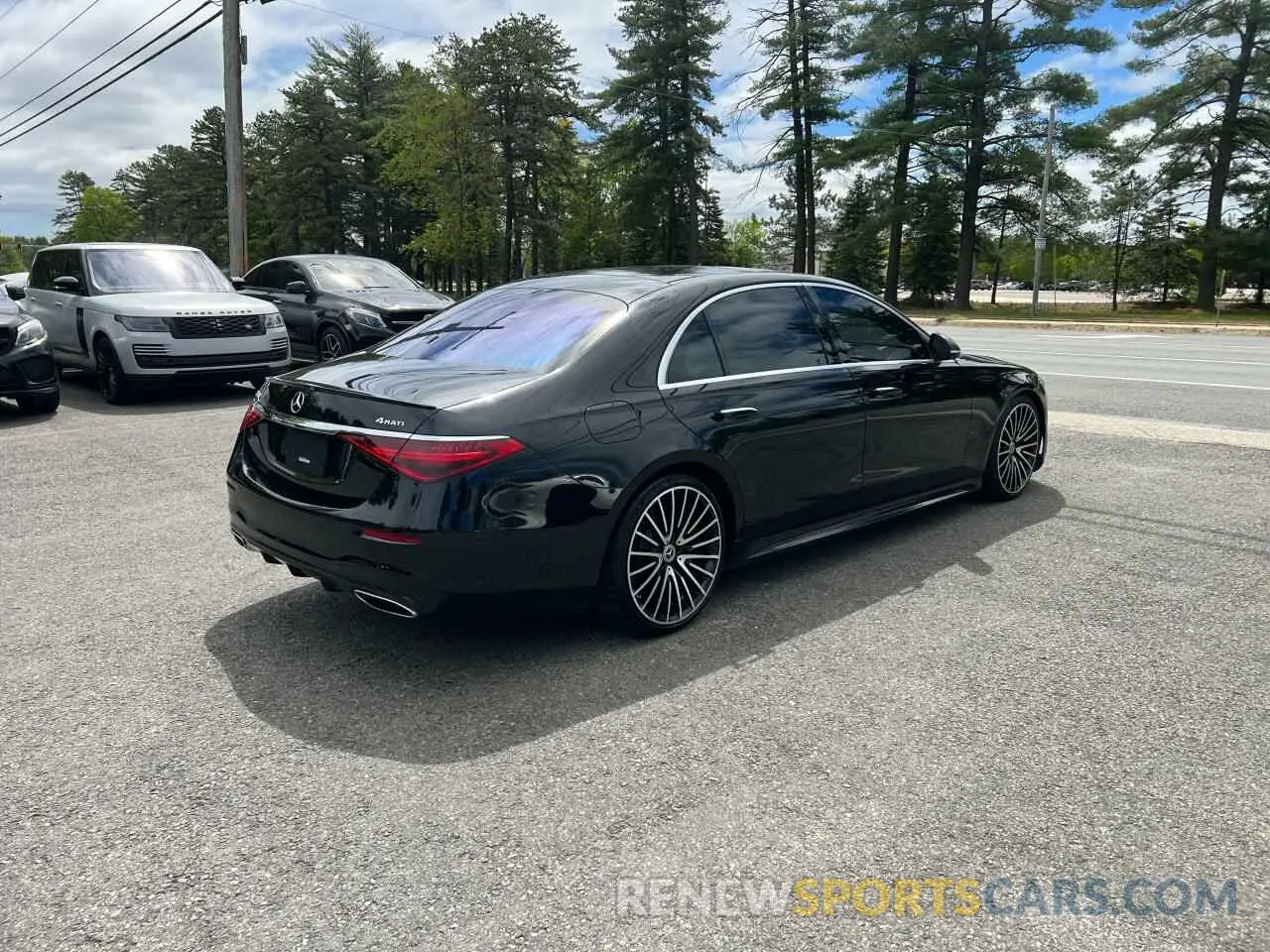 3 fotografías del automóvil dañado W1K6G7GBXMA027895 MERCEDES-BENZ S-CLASS 2021
