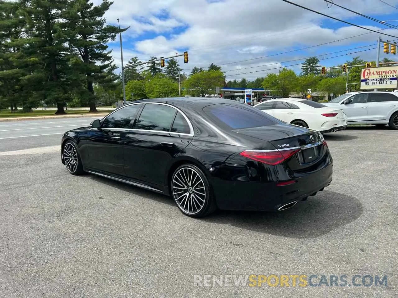 4 fotografías del automóvil dañado W1K6G7GBXMA027895 MERCEDES-BENZ S-CLASS 2021