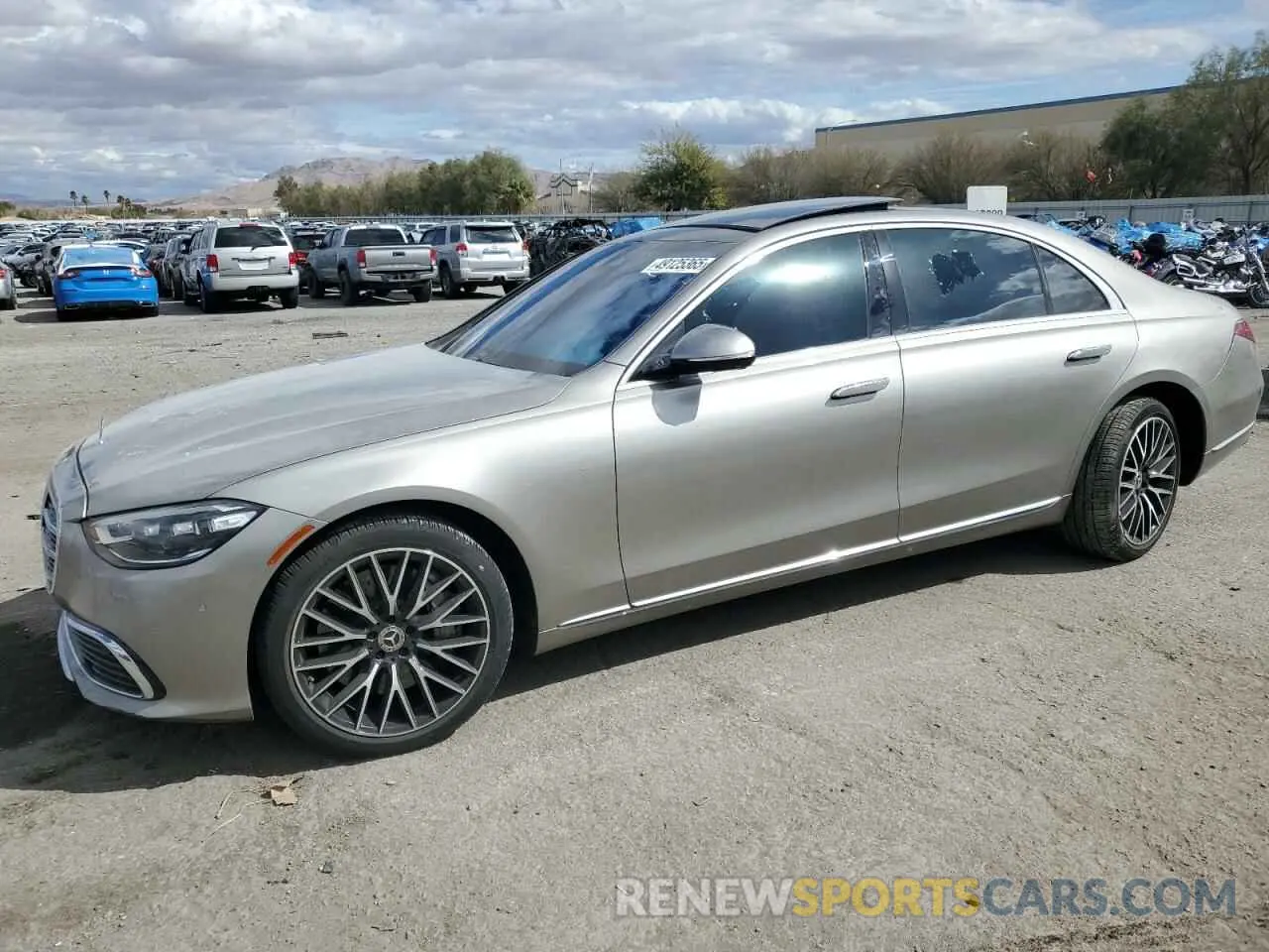 1 fotografías del automóvil dañado W1K6G7GBXMA040243 MERCEDES-BENZ S-CLASS 2021