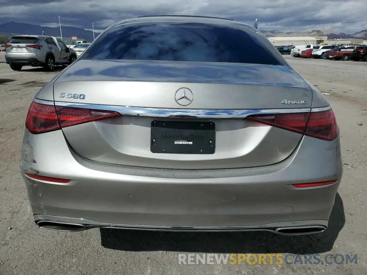 6 fotografías del automóvil dañado W1K6G7GBXMA040243 MERCEDES-BENZ S-CLASS 2021