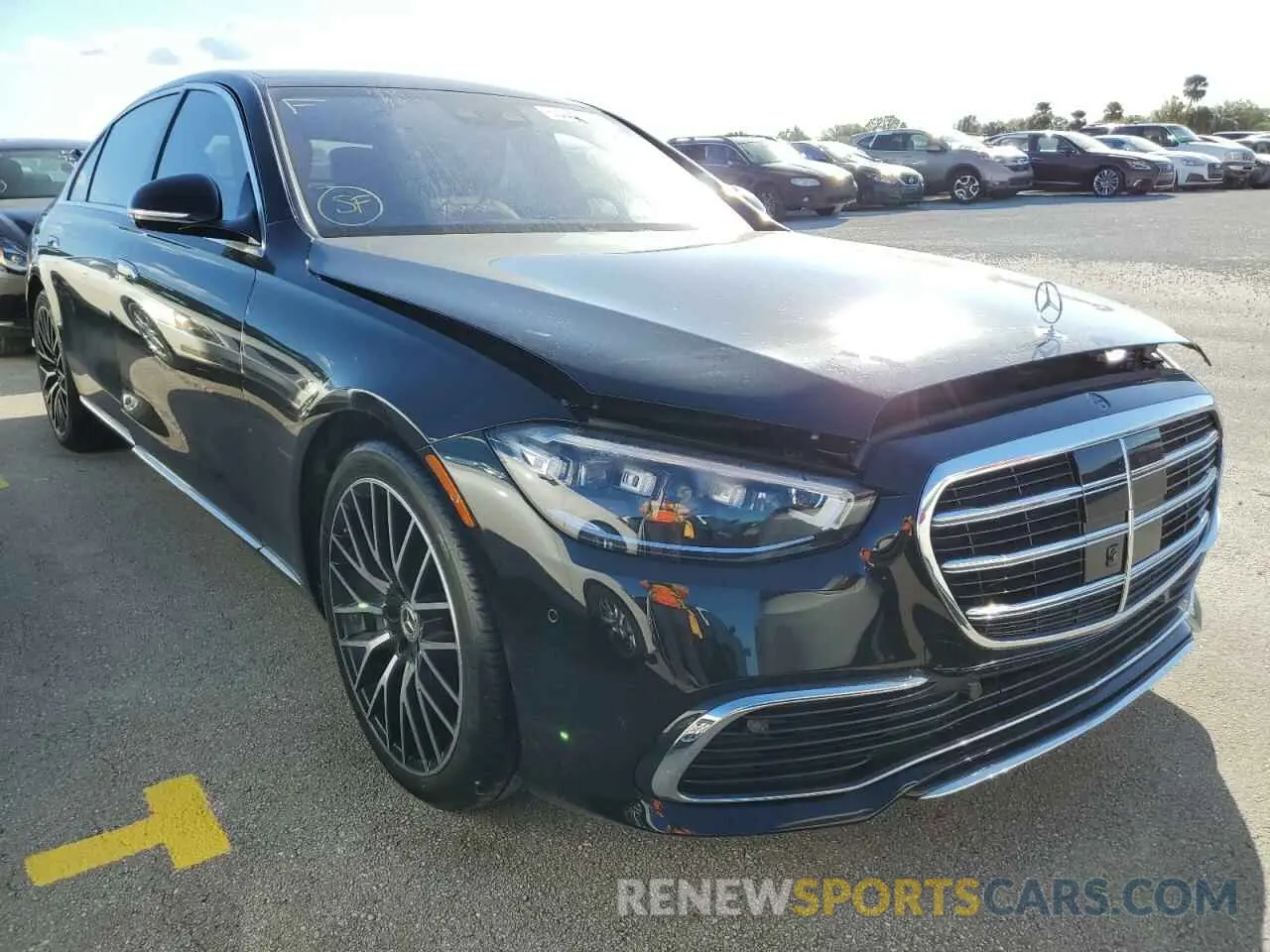 1 fotografías del automóvil dañado W1K6G7GBXMA047760 MERCEDES-BENZ S-CLASS 2021