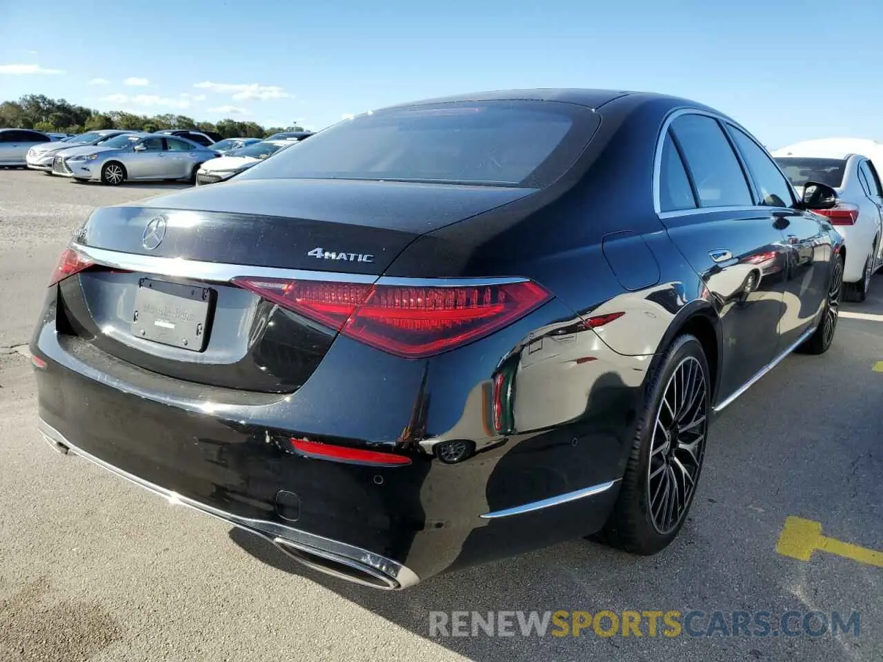 4 fotografías del automóvil dañado W1K6G7GBXMA047760 MERCEDES-BENZ S-CLASS 2021