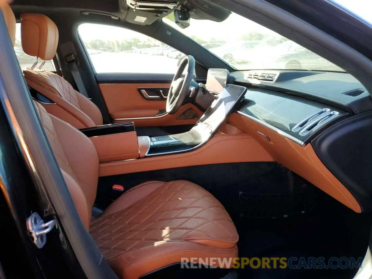 5 fotografías del automóvil dañado W1K6G7GBXMA047760 MERCEDES-BENZ S-CLASS 2021