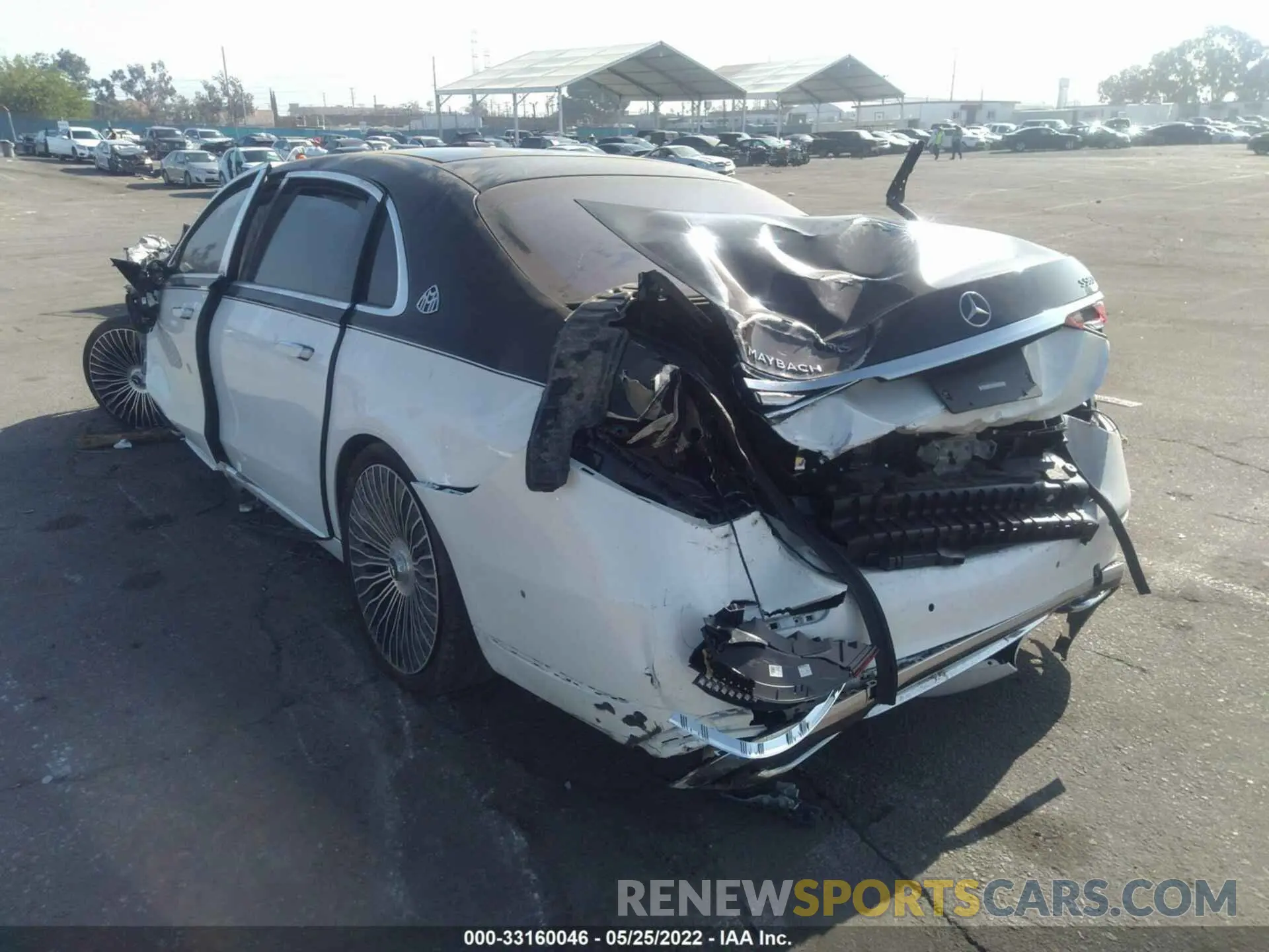 3 fotografías del automóvil dañado W1K6X7GB2MA042083 MERCEDES-BENZ S-CLASS 2021