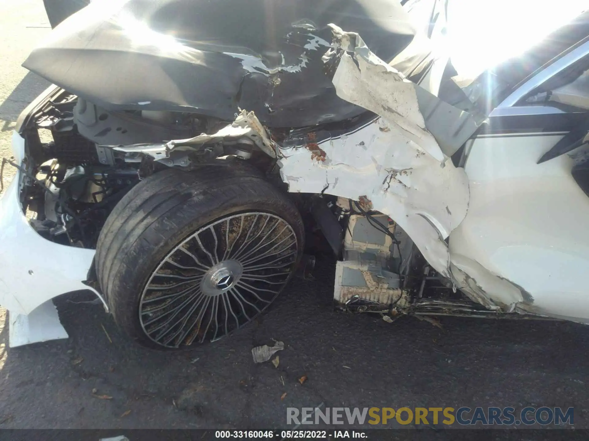 6 fotografías del automóvil dañado W1K6X7GB2MA042083 MERCEDES-BENZ S-CLASS 2021