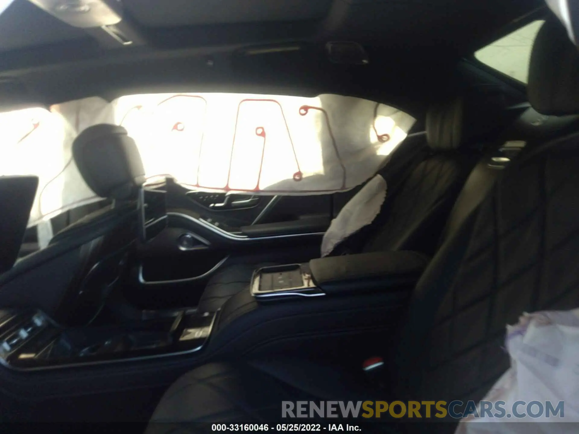 8 fotografías del automóvil dañado W1K6X7GB2MA042083 MERCEDES-BENZ S-CLASS 2021