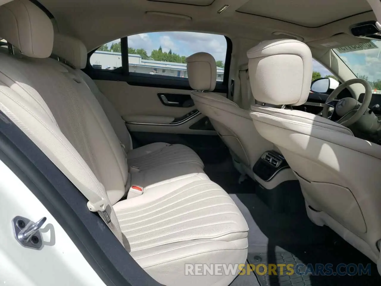 10 fotografías del automóvil dañado W1K6G6DB5NA071206 MERCEDES-BENZ S-CLASS 2022