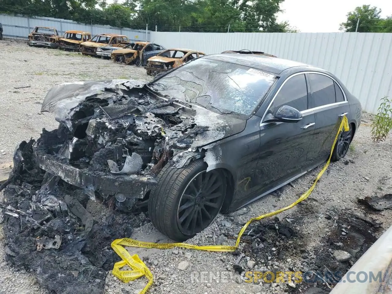1 fotografías del automóvil dañado W1K6G6DB6NA153543 MERCEDES-BENZ S-CLASS 2022