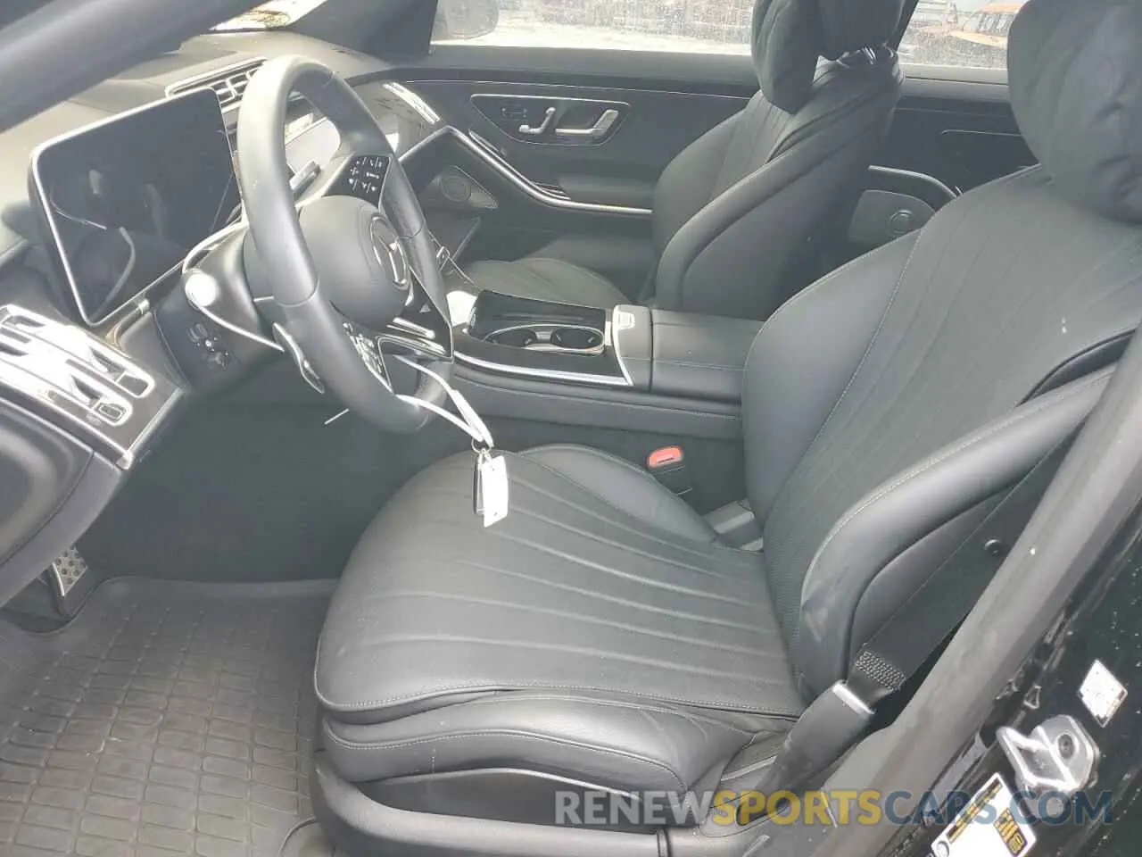 7 fotografías del automóvil dañado W1K6G6DB6NA153543 MERCEDES-BENZ S-CLASS 2022