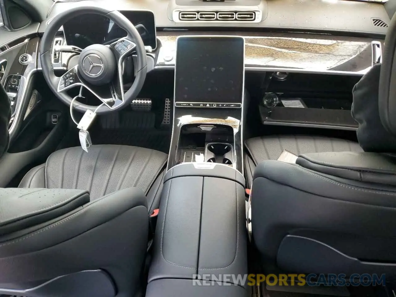 8 fotografías del automóvil dañado W1K6G6DB6NA153543 MERCEDES-BENZ S-CLASS 2022