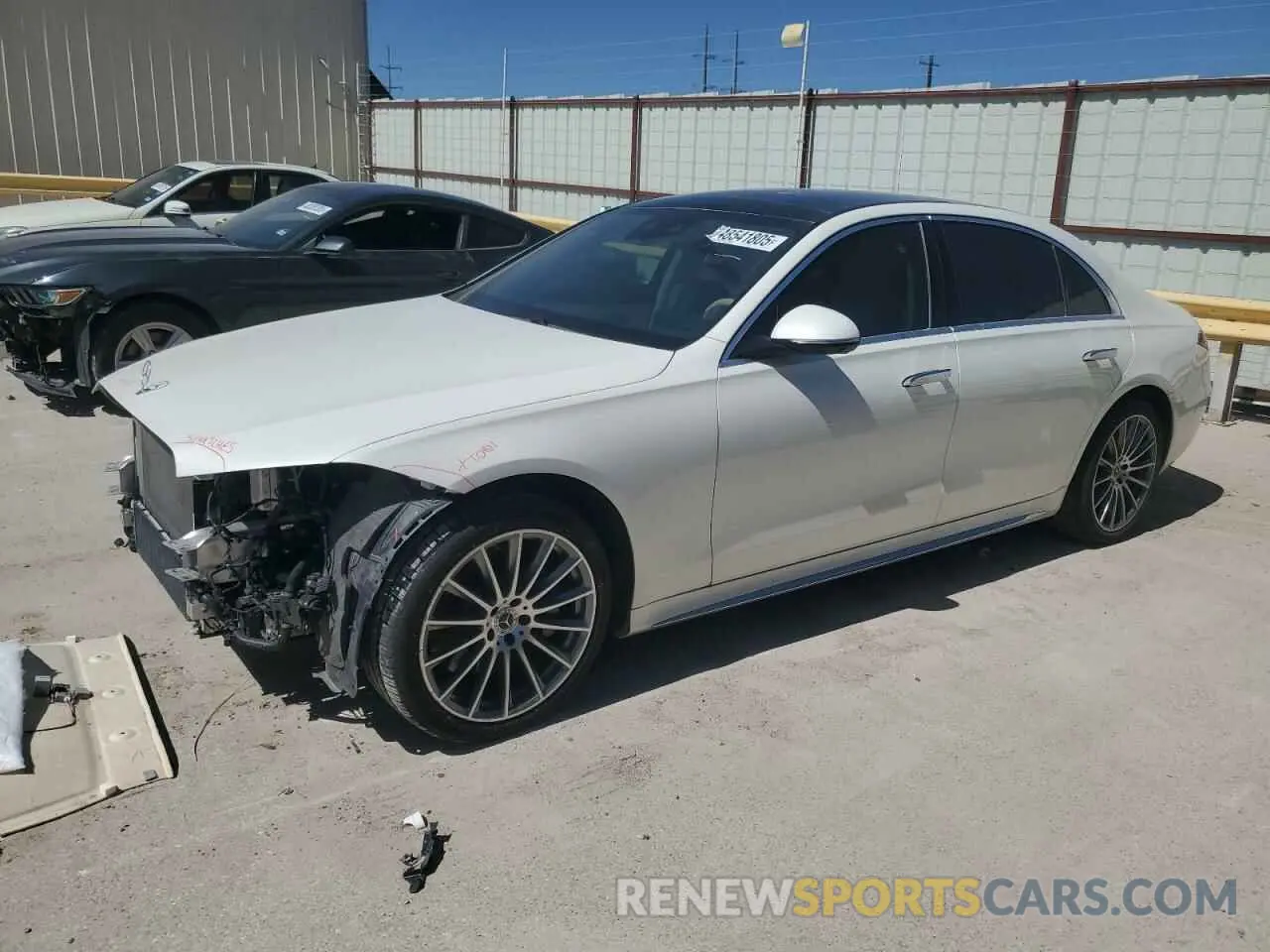1 fotografías del automóvil dañado W1K6G6DB6NA157723 MERCEDES-BENZ S-CLASS 2022