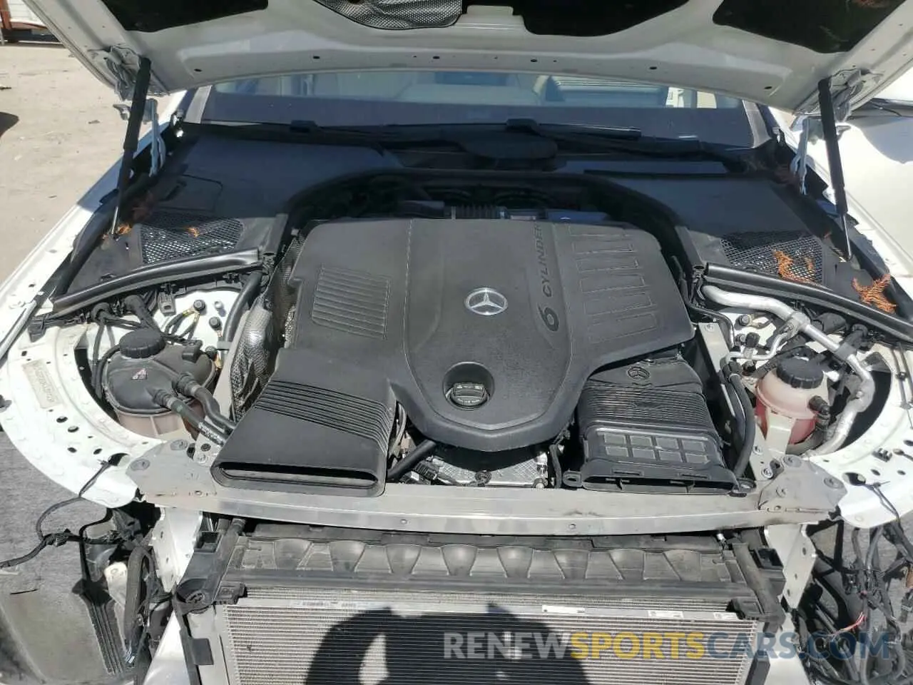 11 fotografías del automóvil dañado W1K6G6DB6NA157723 MERCEDES-BENZ S-CLASS 2022