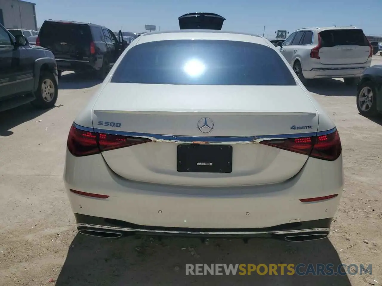 6 fotografías del automóvil dañado W1K6G6DB6NA157723 MERCEDES-BENZ S-CLASS 2022