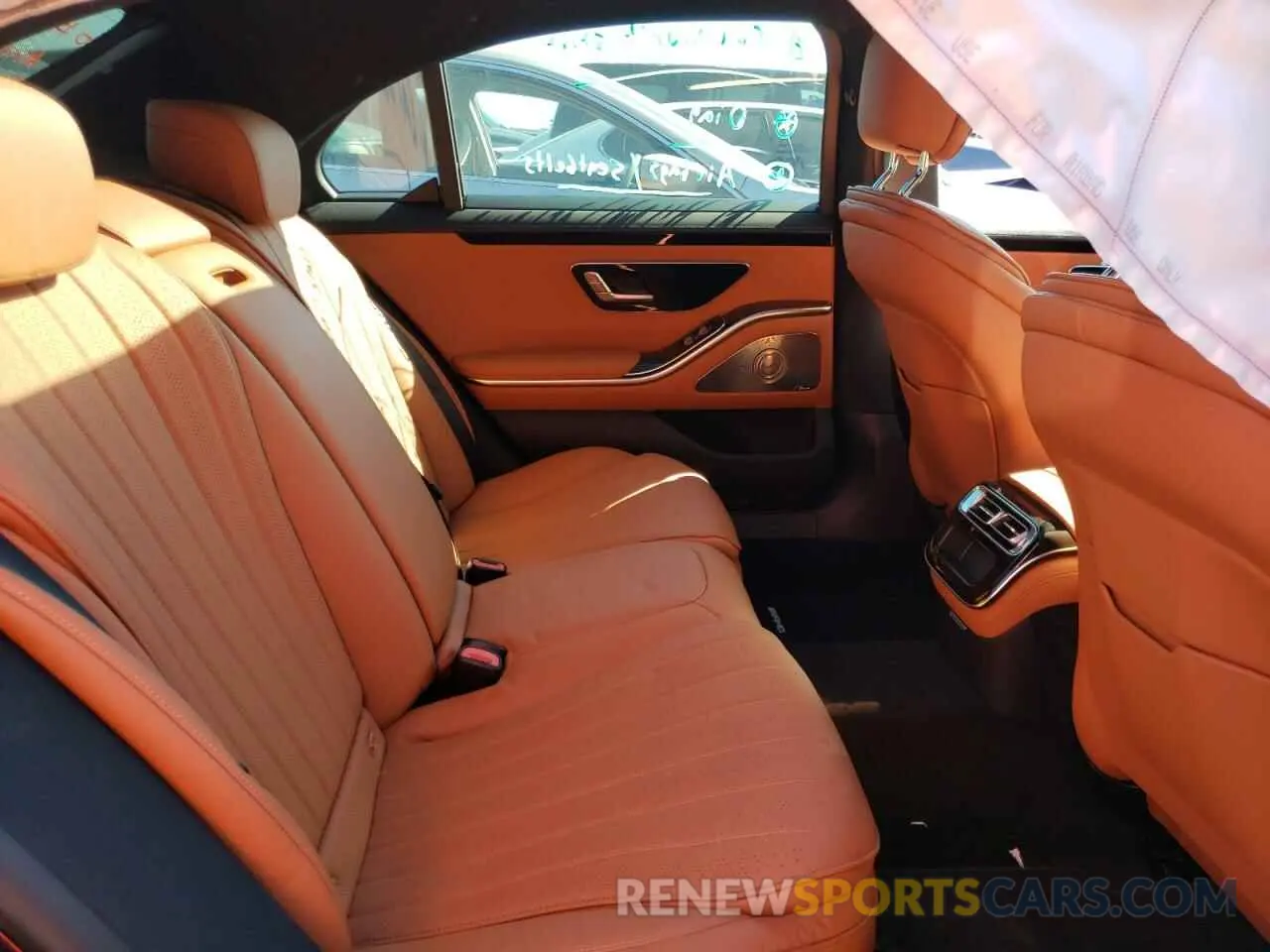 6 fotografías del automóvil dañado W1K6G6DB8NA081275 MERCEDES-BENZ S-CLASS 2022