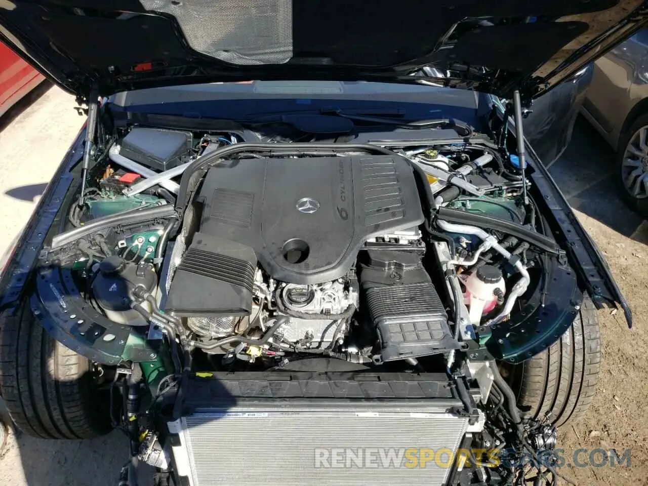 7 fotografías del automóvil dañado W1K6G6DB8NA081275 MERCEDES-BENZ S-CLASS 2022