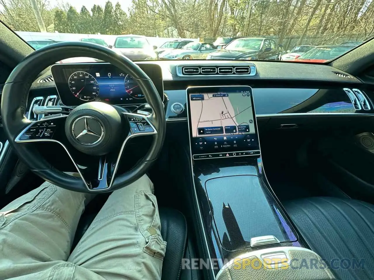 9 fotografías del automóvil dañado W1K6G6DB9NA088879 MERCEDES-BENZ S-CLASS 2022