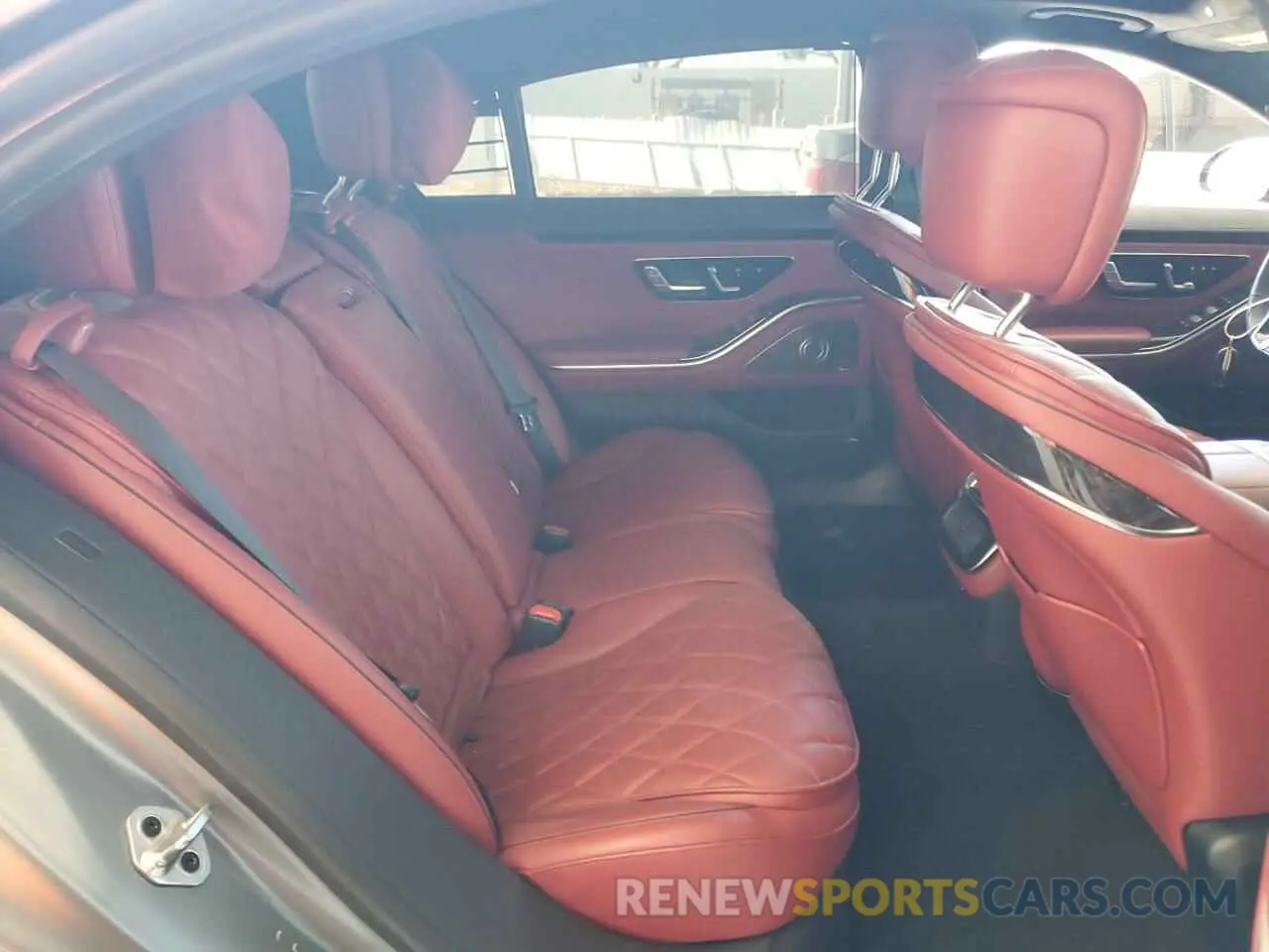 10 fotografías del automóvil dañado W1K6G6DB9NA105566 MERCEDES-BENZ S-CLASS 2022
